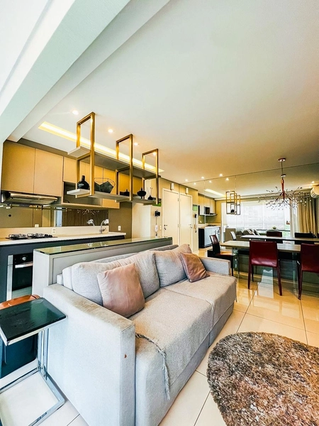 Apartamento Decorado e Mobiliado no Ipiranga - 54m²  2 Dorms (1 Suíte) a 700m do Metrô Sacomã: 3ª foto da galeria de imagens do imóvel