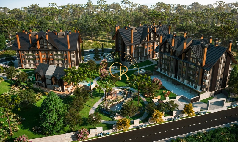 Apartamento de 02 Suítes de frente ao Lago Negro: 2ª foto da galeria de imagens do imóvel