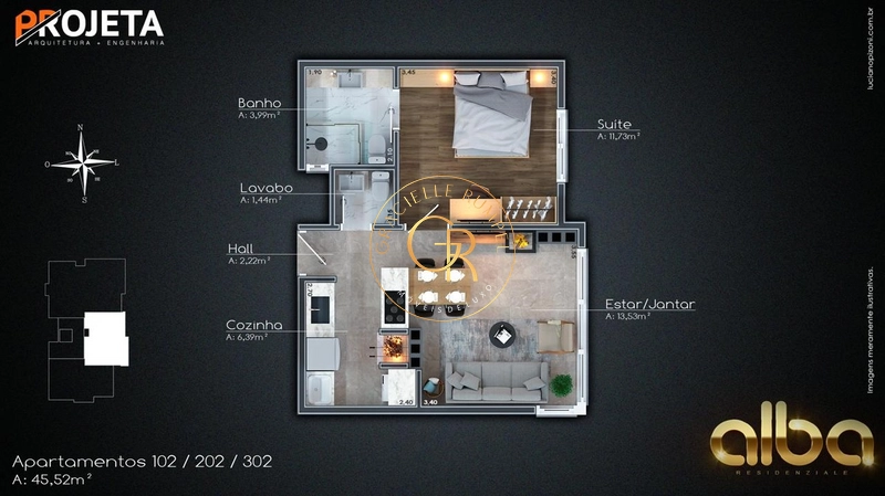 Apartamento na Planta em Gramado!: 5ª foto da galeria de imagens do imóvel