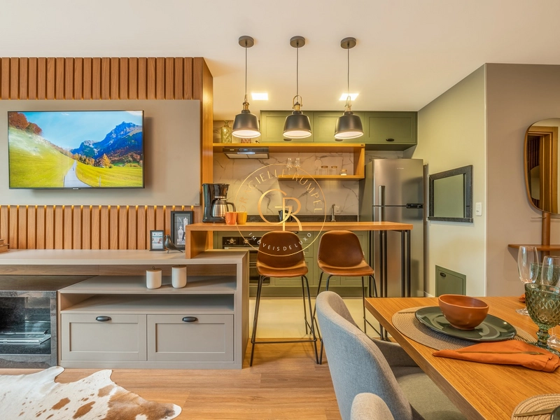 Apartamento mobiliado com 1 suíte no bairro Bavária em Gramado!: 12ª foto da galeria de imagens do imóvel