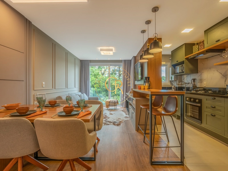 Apartamento mobiliado com 1 suíte no bairro Bavária em Gramado!: 3ª foto da galeria de imagens do imóvel