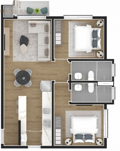 Apartamento na planta em Gramado!: 19ª foto da galeria de imagens do imóvel