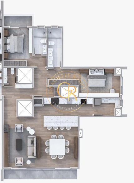 Cobertura Residencial Vêneto!: 4ª foto da galeria de imagens do imóvel