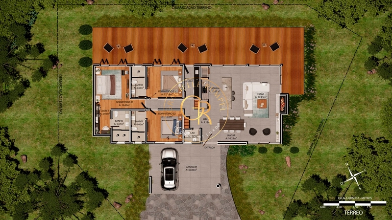 Casa Panorama com 03 dormitórios em Condomínio em Canela: 11ª foto da galeria de imagens do imóvel