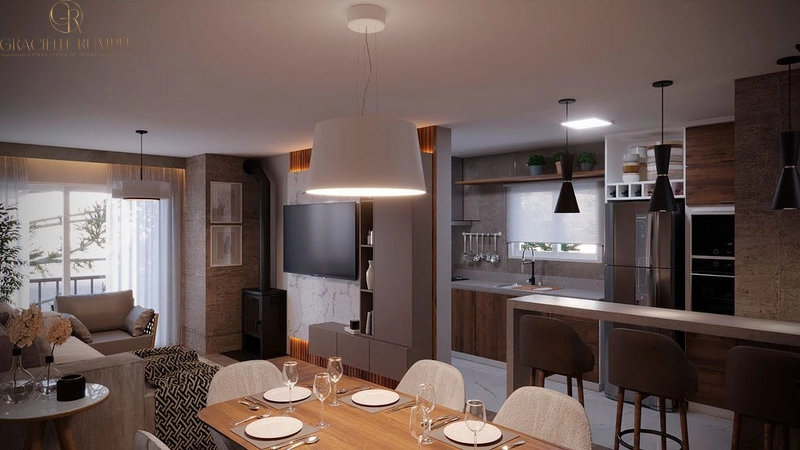 Apartamento com 01 suíte em Gramado decorado e Mobiliado!: 8ª foto da galeria de imagens do imóvel
