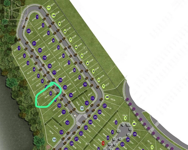 Terreno de 415m² com fundo para o lago no Cond Casa do Lago, : 11ª foto da galeria de imagens do imóvel