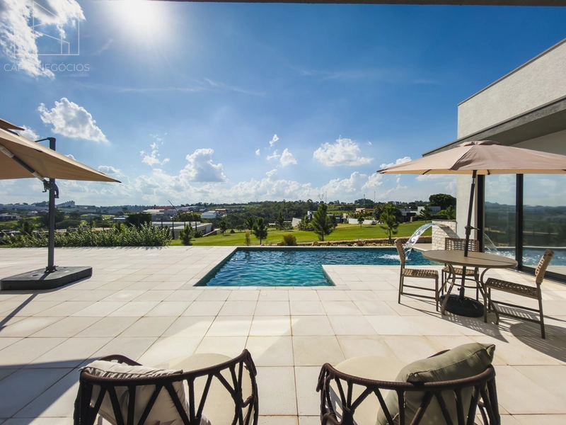 Casa térrea a venda com 4 suítes, fundos para campo de golfe em Condomínio - Indaiatuba SP: 30ª foto da galeria de imagens do imóvel