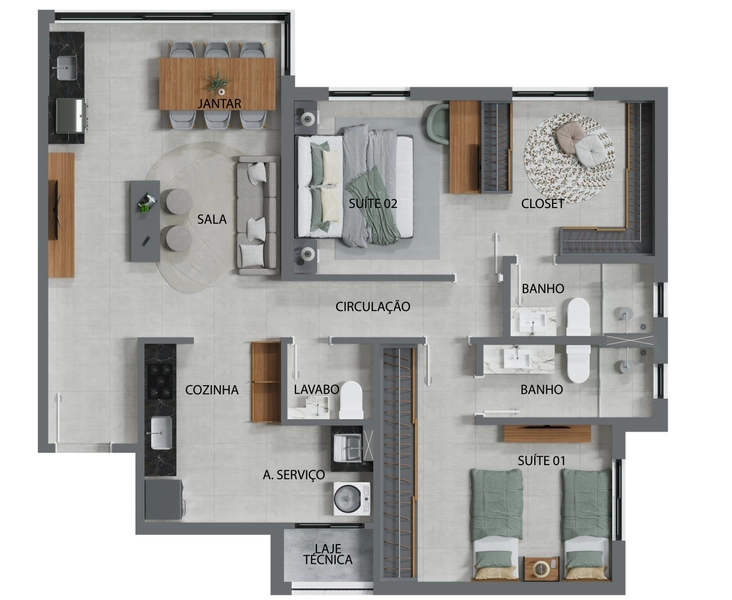 Breves Lançamentos para Venda em Indaiatuba / SP no bairro Cidade Nova I: 20ª foto da galeria de imagens do imóvel