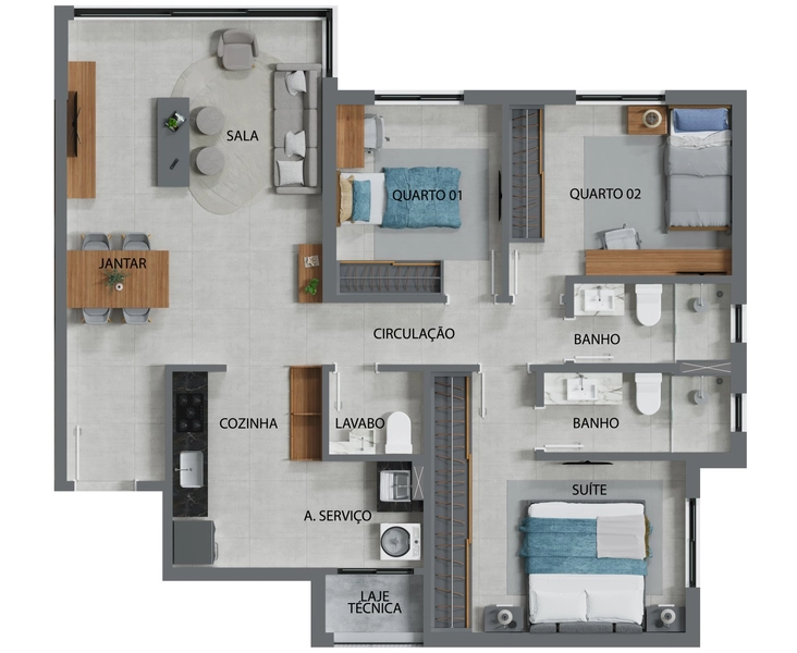 Breves Lançamentos para Venda em Indaiatuba / SP no bairro Cidade Nova I: 21ª foto da galeria de imagens do imóvel