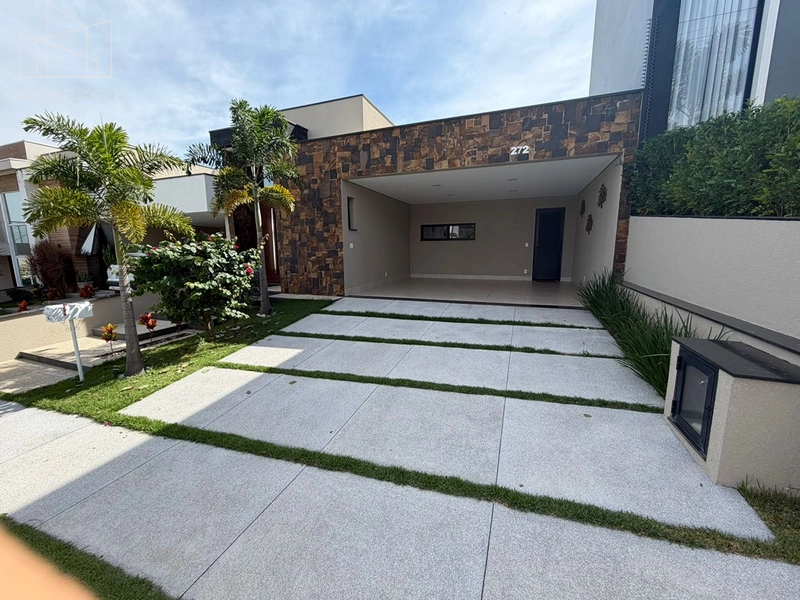 Casa térrea para locação com 3 suítes em condomínio - Indaiatuba: 1ª foto da galeria de imagens do imóvel