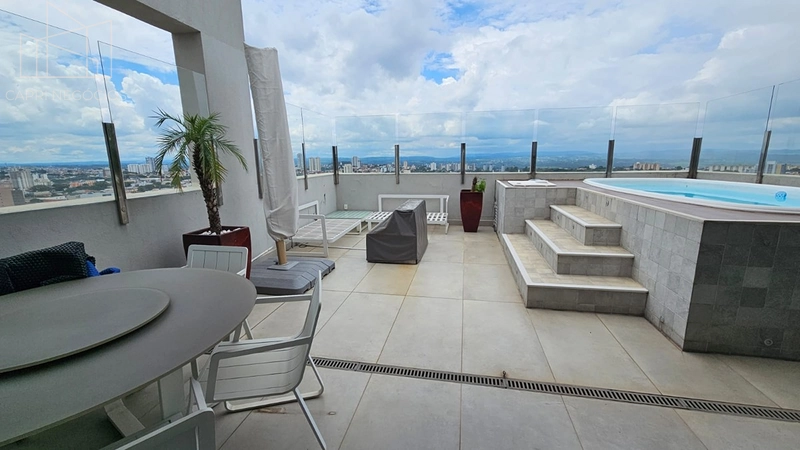 Cobertura duplex com piscina para locação, mobiliado no Edificio Jatobá Indaiatuba: 27ª foto da galeria de imagens do imóvel