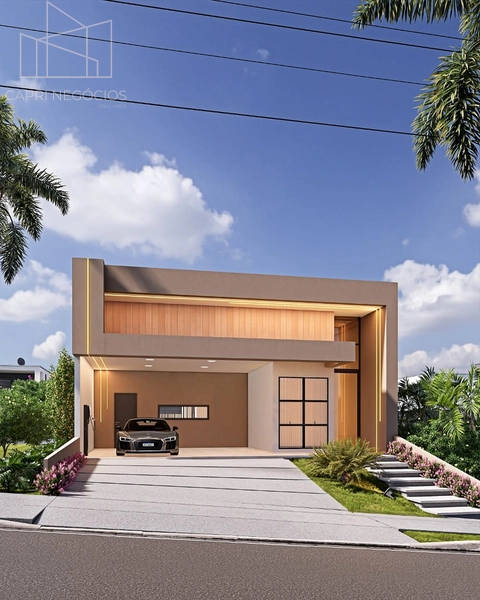 Sobrado charmoso em condomínio de Indaiatuba: 1ª foto da galeria de imagens do imóvel