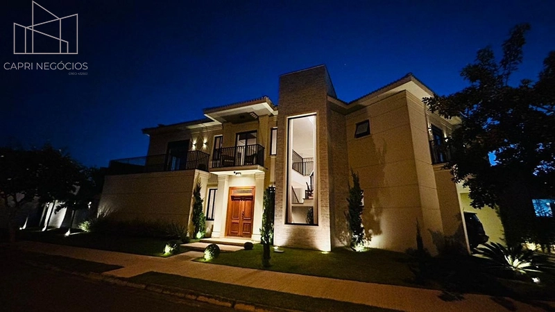 Casa em estilo Néoclássico no Cond Piemonte em Indaiatuba: 8ª foto da galeria de imagens do imóvel