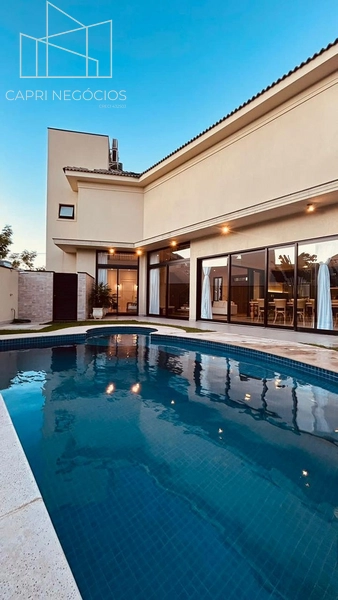 Casa em estilo Néoclássico no Cond Piemonte em Indaiatuba: 7ª foto da galeria de imagens do imóvel