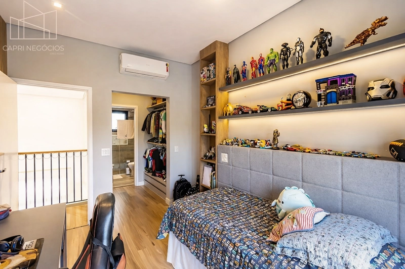 Casa em estilo Néoclássico no Cond Piemonte em Indaiatuba: 25ª foto da galeria de imagens do imóvel