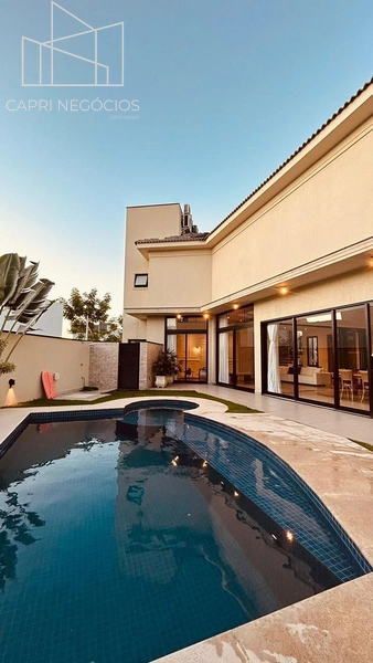 Casa em estilo Néoclássico no Cond Piemonte em Indaiatuba: 6ª foto da galeria de imagens do imóvel