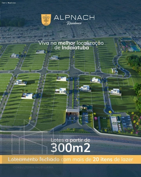 Lote em Condomínio Fechado para Venda em Indaiatuba / SP no bairro Jardim Esplanada: 1ª foto da galeria de imagens do imóvel