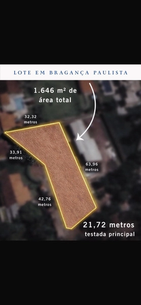 Terreno à venda – Pinheirais (Taboão) – Bragança Paulista/SP: 6ª foto da galeria de imagens do imóvel