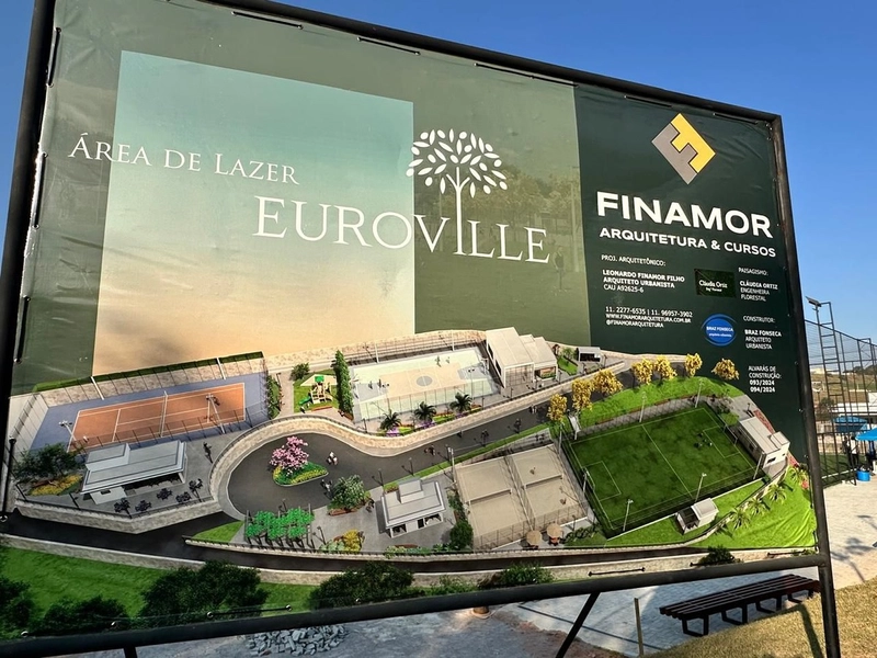 Terreno Euroville 1, com 743m2, plano e na parte alta do condominio.: 7ª foto da galeria de imagens do imóvel