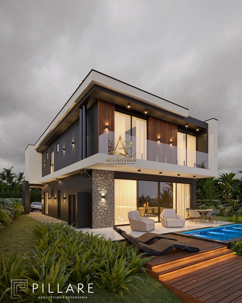 🏡 Sobrado Beira Lago à Venda – Condomínio Zen | Xangri-Lá: 1ª foto da galeria de imagens do imóvel