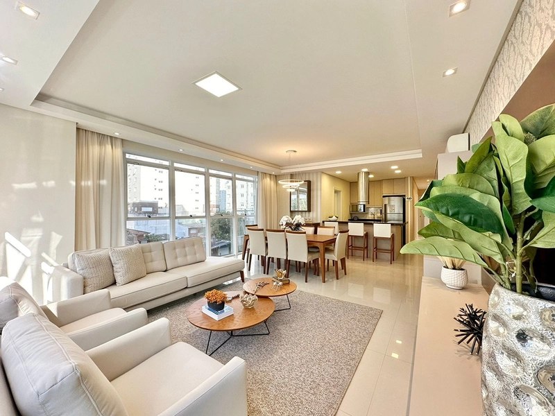 Exclusivo apartamento 3 dormitórios com vista mar: 8ª foto da galeria de imagens do imóvel