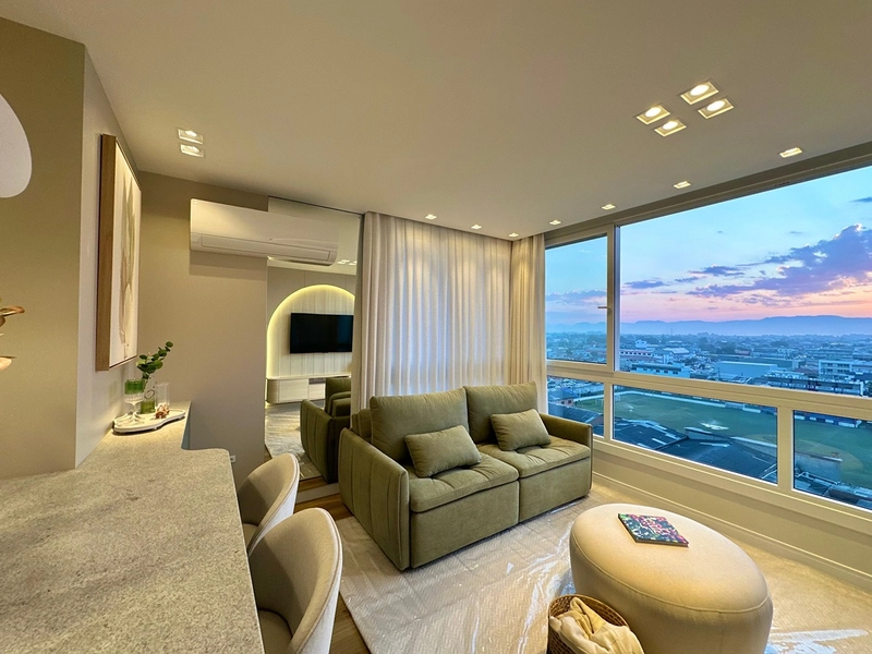 Apartamento alto padrão 1 dormitório centro: 1ª foto da galeria de imagens do imóvel