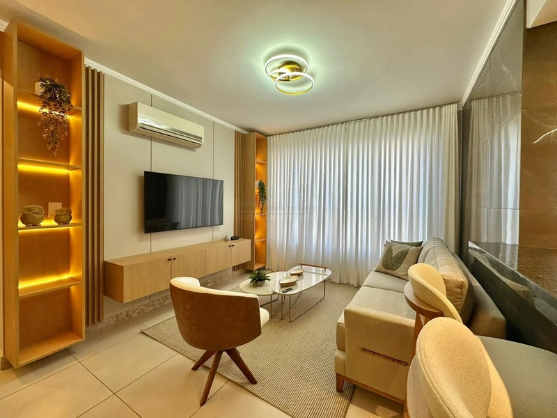 APARTAMENTO À VENDA BAIRRO NAVEGANTES MOBILIADO E DECORADO AUTOMATIZADO -: 2ª foto da galeria de imagens do imóvel