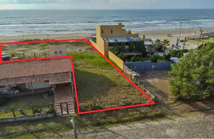 Terreno na beira mar de Imbé: 2ª foto da galeria de imagens do imóvel