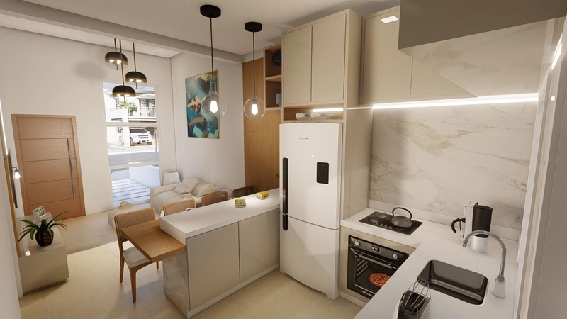 Casa nova à venda em Imbé - Em construção : 7ª foto da galeria de imagens do imóvel