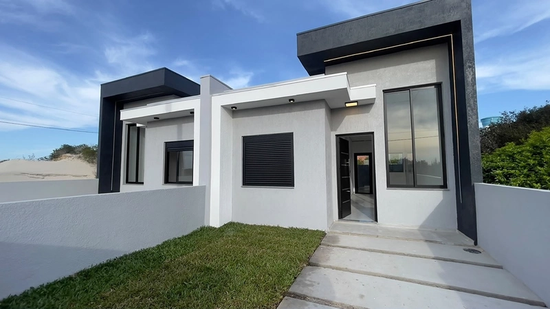 Casa nova à venda em Imbé - Em construção : 1ª foto da galeria de imagens do imóvel
