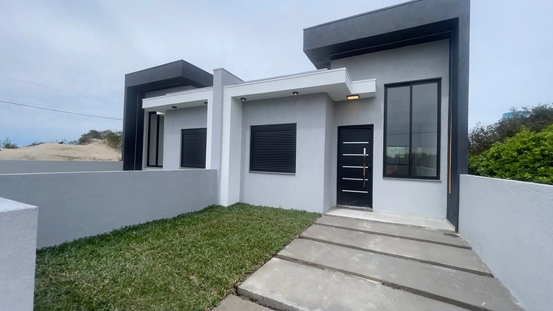 Casa nova à venda em Imbé - Em construção : 2ª foto da galeria de imagens do imóvel