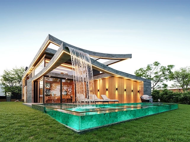 Casa de alto padrão construtivo no condomínio Capão Ilhas Resort: 2ª foto da galeria de imagens do imóvel