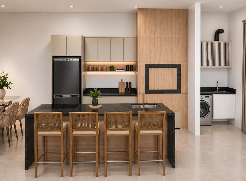 Casa no Santorini em Xangri-lá: 4ª foto da galeria de imagens do imóvel