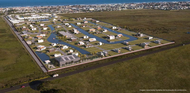 Lote a venda no Condomínio Wave Home Resort: 2ª foto da galeria de imagens do imóvel