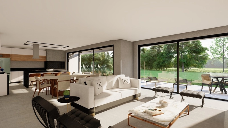 Casa em construção no Sunset: 8ª foto da galeria de imagens do imóvel