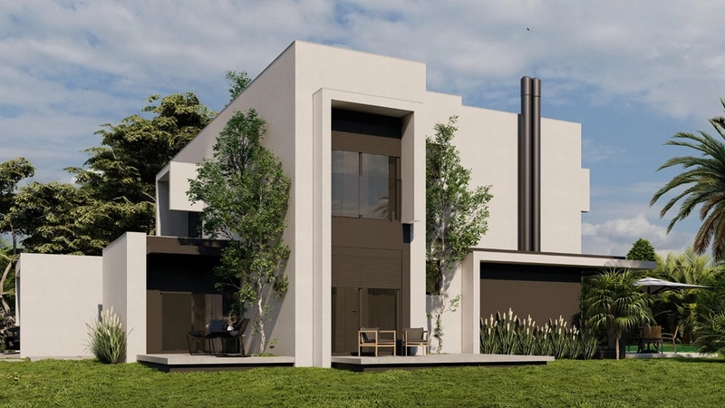 Casa em construção no Sunset: 1ª foto da galeria de imagens do imóvel
