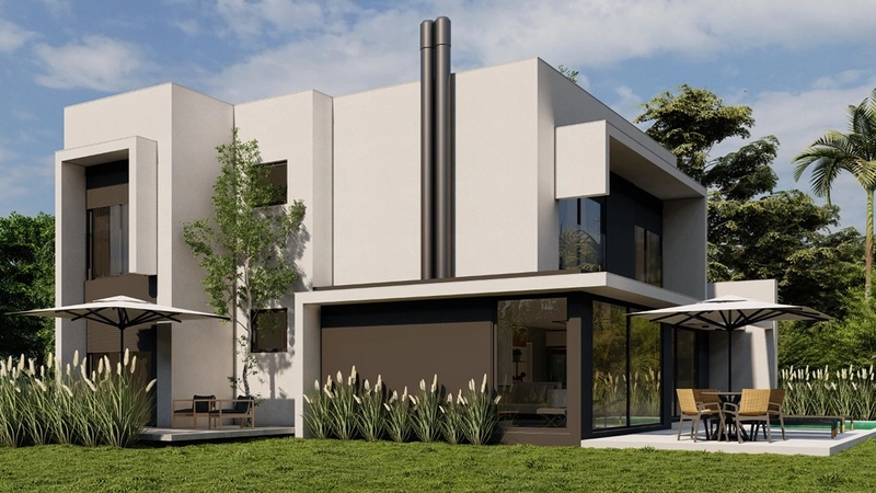 Casa em construção no Sunset: 4ª foto da galeria de imagens do imóvel