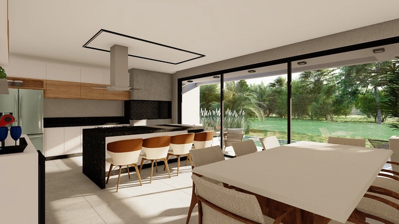 Casa em construção no Sunset: 9ª foto da galeria de imagens do imóvel