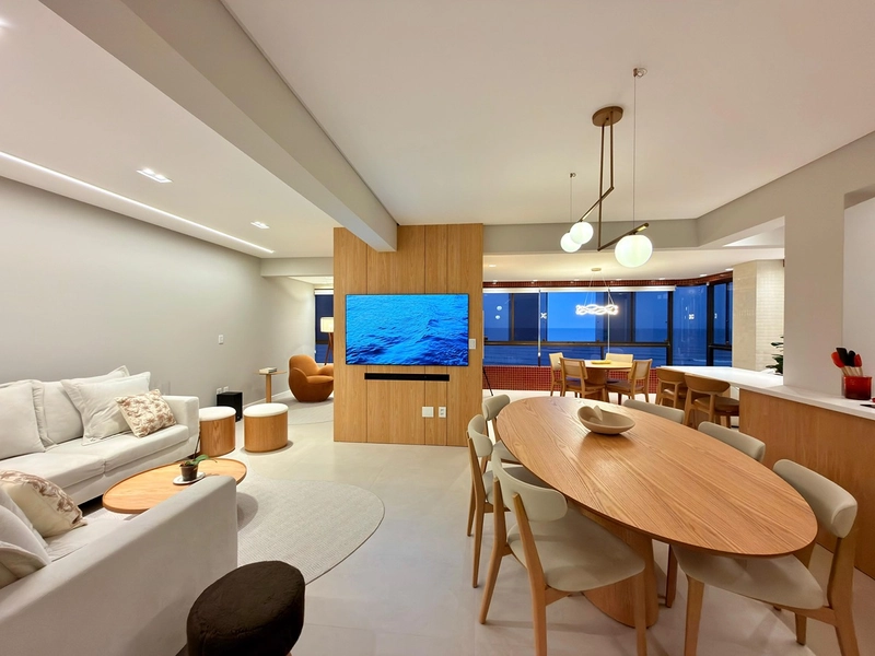 APARTAMENTO À BEIRA MAR !  COM VISTA INCRÍVEL PARA O MAR E 02 BOX : 12ª foto da galeria de imagens do imóvel