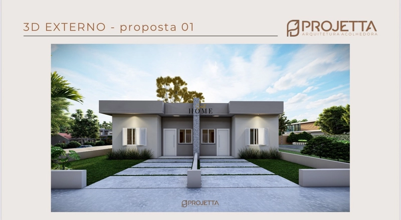 Casas geminadas novas à venda: 1ª foto da galeria de imagens do imóvel