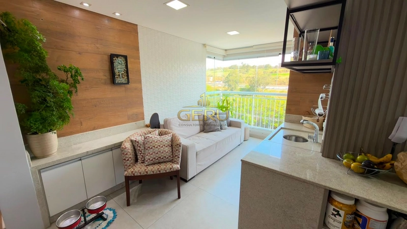 Apartamento à Venda no Condomínio Naturale | 92m², 3 Quartos | Vista para a Serra | Jundiaí SP: 4ª foto da galeria de imagens do imóvel