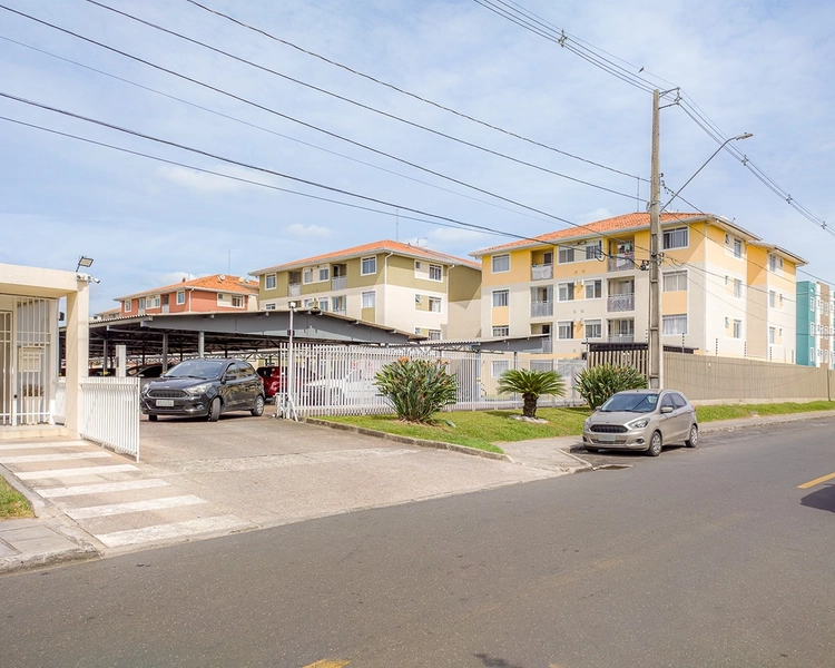 Apartamento com 2 dormitórios, 53 m² - venda por R$ 298.000 ou aluguel por R$ 2.400/mês - Cidade Jardim - São José dos Pinhais/PR: 3ª foto da galeria de imagens do imóvel