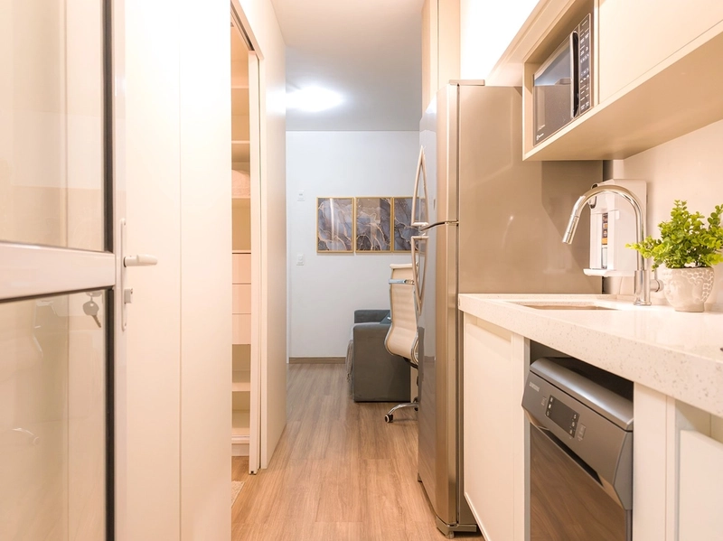  STUDIO NOVO COM AMPLA SACADA: 11ª foto da galeria de imagens do imóvel