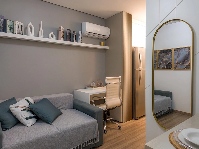  STUDIO NOVO COM AMPLA SACADA: 7ª foto da galeria de imagens do imóvel
