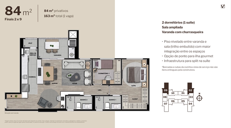 Empreendimento na planta - entrega Junho/26: 33ª foto da galeria de imagens do imóvel