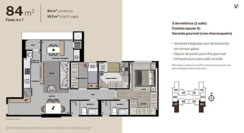 Empreendimento na planta - entrega Junho/26: 34ª foto da galeria de imagens do imóvel