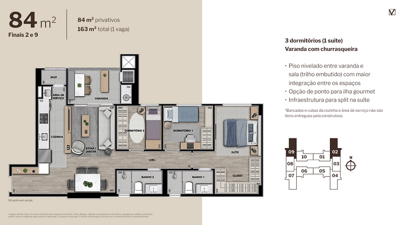Empreendimento na planta - entrega Junho/26: 32ª foto da galeria de imagens do imóvel