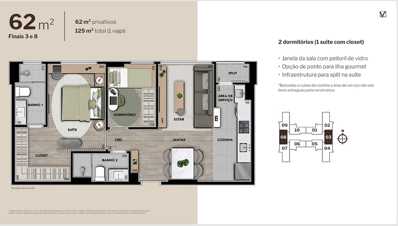Empreendimento na planta - entrega Junho/26: 28ª foto da galeria de imagens do imóvel