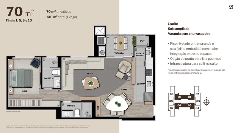 Empreendimento na planta - entrega Junho/26: 31ª foto da galeria de imagens do imóvel