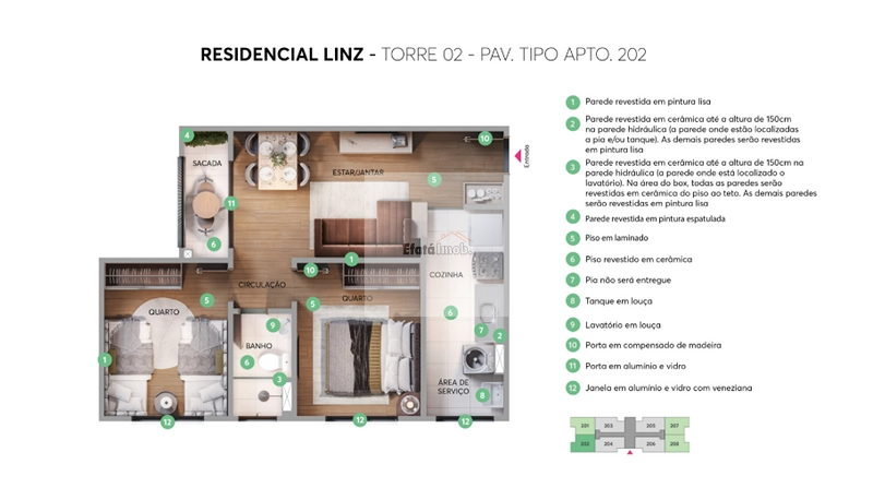 Pré-Lançamento : 13ª foto da galeria de imagens do imóvel